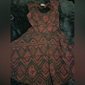Maroon rebel right dress